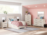 Lawroy Youth Storage Bedroom Set In Light Natural