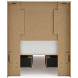 Lawroy Youth Storage Bedroom Set In Light Natural