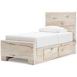 Lawroy Youth Storage Bedroom Set In Light Natural