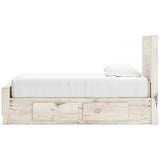 Lawroy Youth Storage Bedroom Set In Light Natural