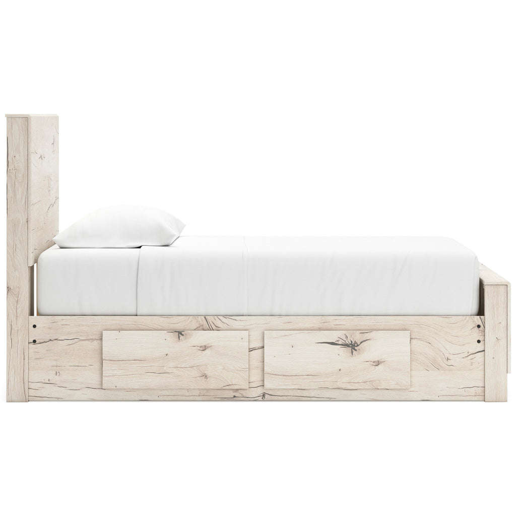 Lawroy Youth Storage Bedroom Set In Light Natural