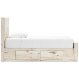 Lawroy Youth Storage Bedroom Set In Light Natural