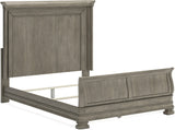 Lexorne Gray Sleigh Bedroom Set