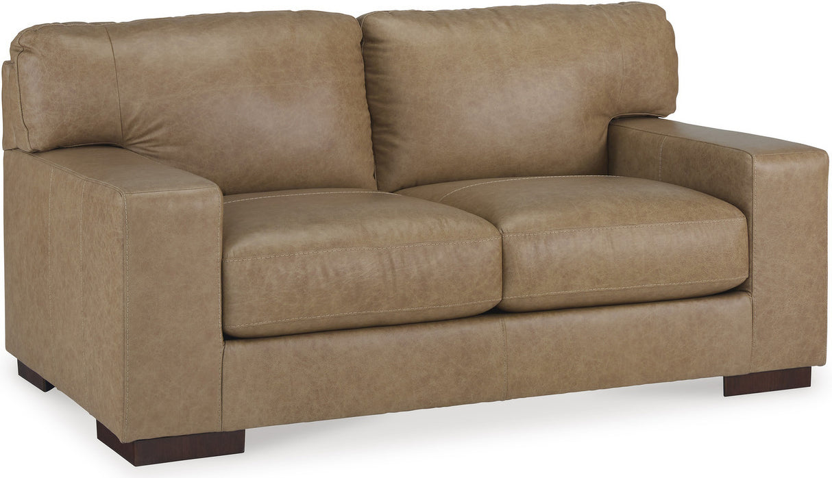 Lombardia Living Room Set In Tumbleweed