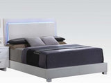 Lorimar Platform Bedroom Set In White
