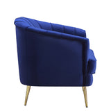 Eivor Blue Velvet Sofa