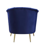 Eivor Blue Velvet Chair