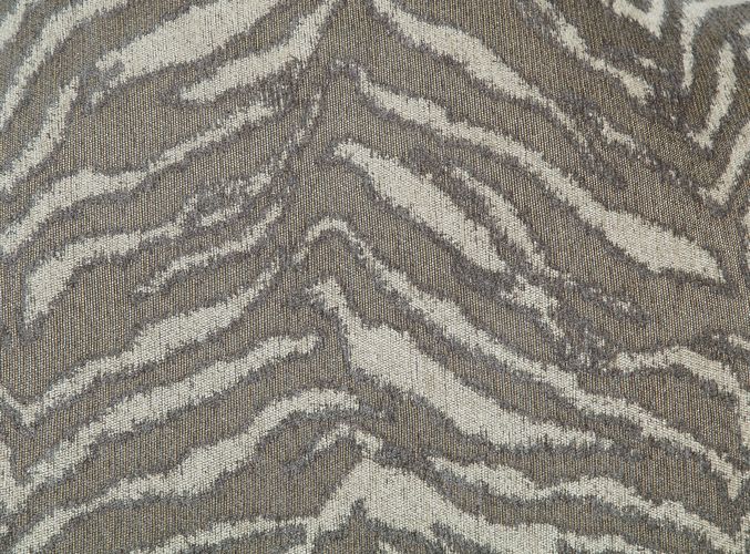 Elozzol Fabric & Antique Bronze Finish Sofa