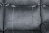 Dollum Two Tone Gray Velvet Sectional Sofa