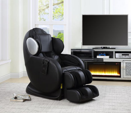 Pacari Black Synthetic Leather Massage Chair