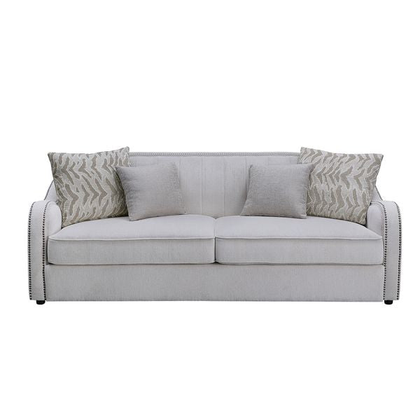 Mahler Beige Linen Sofa