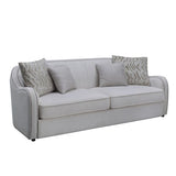 Mahler Beige Linen Sofa