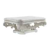 Vanaheim Antique White Finish Coffee Table