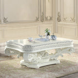 Vanaheim Antique White Finish Coffee Table