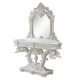 Vanaheim Antique White Finish Mirror