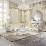 Vanaheim Antique White Finish Mirror