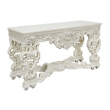 Adara Antique White Finish Sofa Table