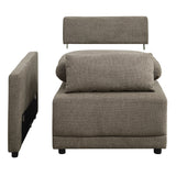 Rylie Modular - Left Facing Chair w/3 Pillows