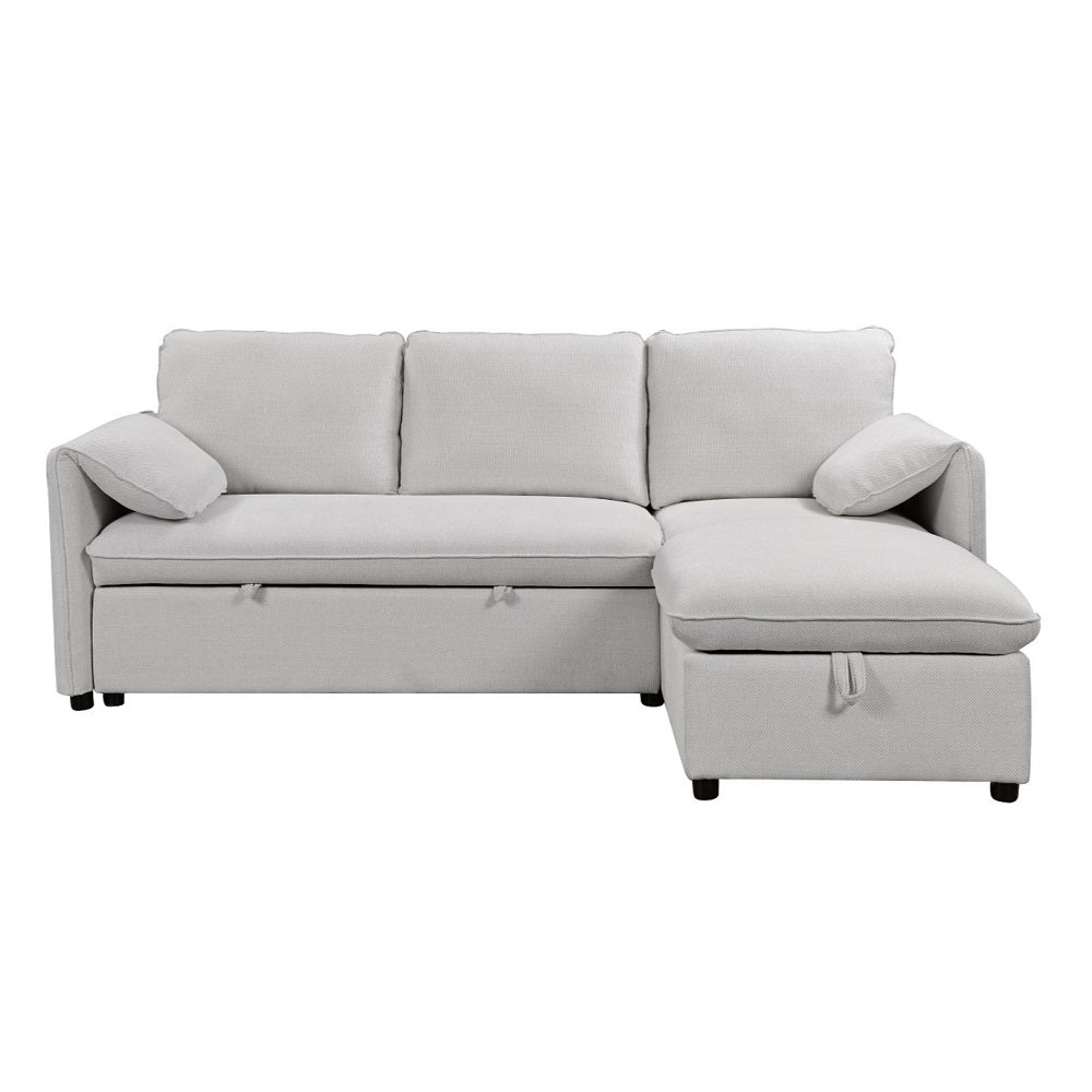 Yaroslav Reversible Sectional Sofa W/Sleeper & Storage