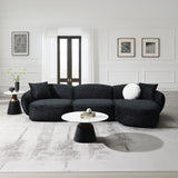 Lucifer Sectional Sofa w/3 Pillows