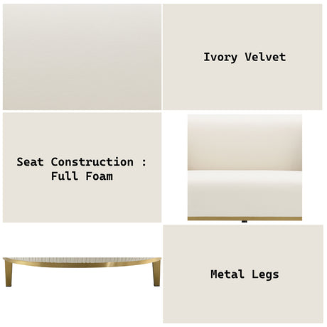 Martina Sofa w/2 Pillows