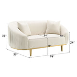 Martina Loveseat w/2 Pillows