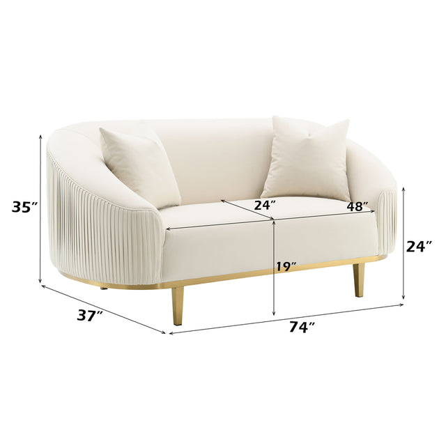 Martina Loveseat w/2 Pillows