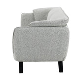 Nayeli Light Gray Boucle Sofa