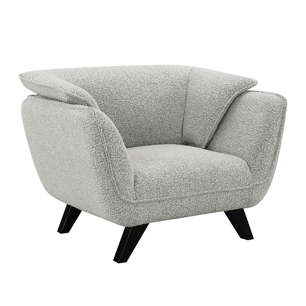 Nayeli Light Gray Boucle Chair
