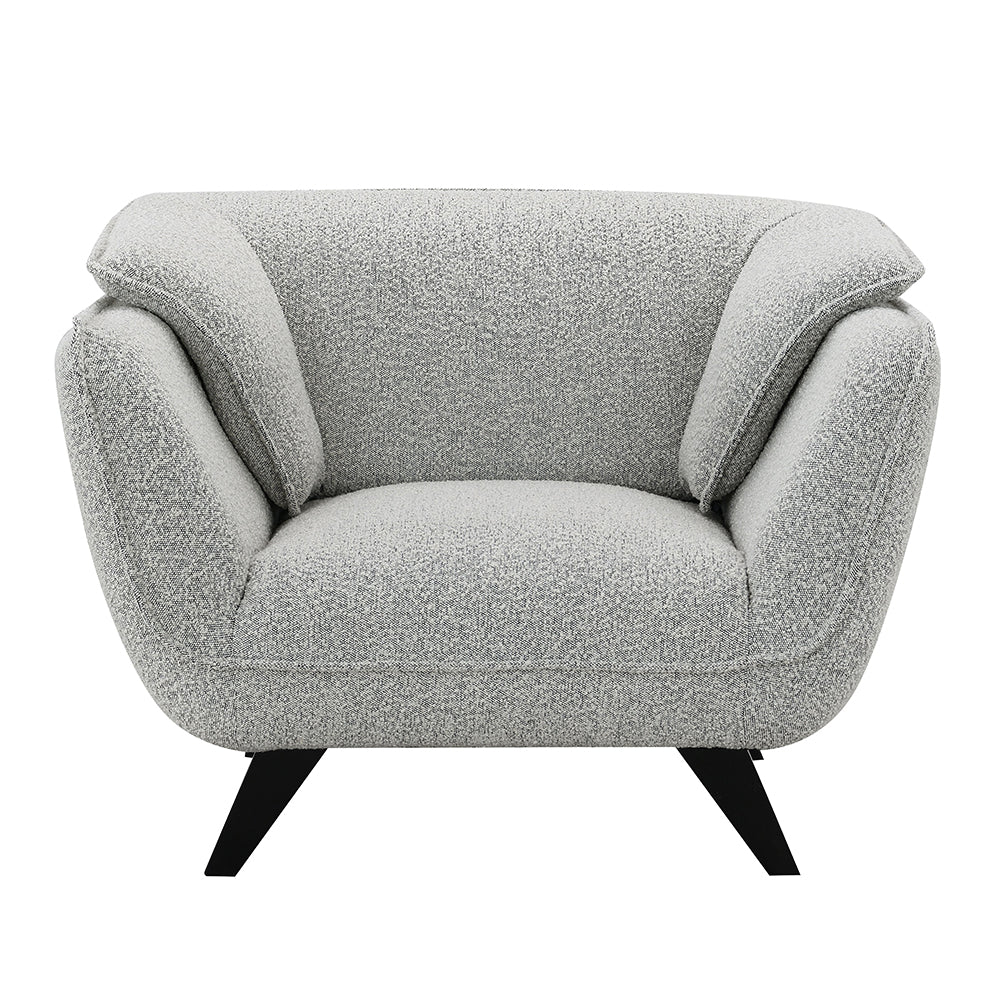 Nayeli Light Gray Boucle Chair