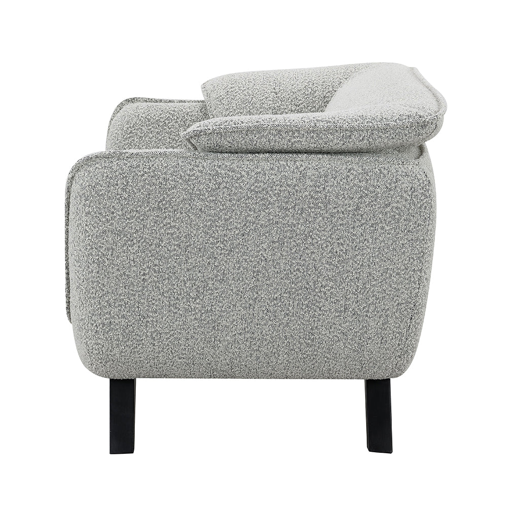Nayeli Light Gray Boucle Chair