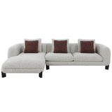 Mardi Sectional Sofa w/3 Pillows