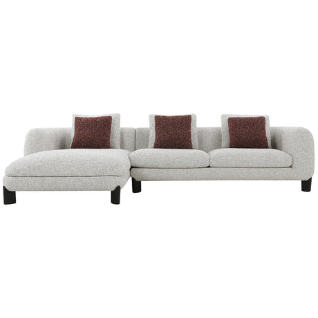 Mardi Sectional Sofa w/3 Pillows