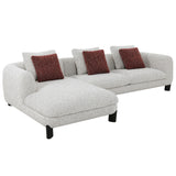 Mardi Sectional Sofa w/3 Pillows