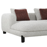 Mardi Sectional Sofa w/3 Pillows