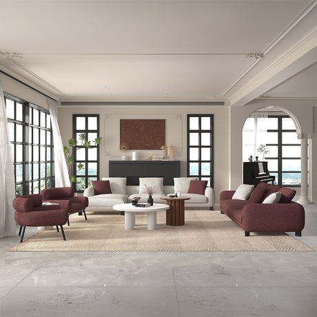 Mardi Sectional Sofa w/3 Pillows