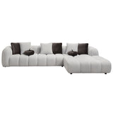 Manilla Sectional Sofa w/8 Pillows