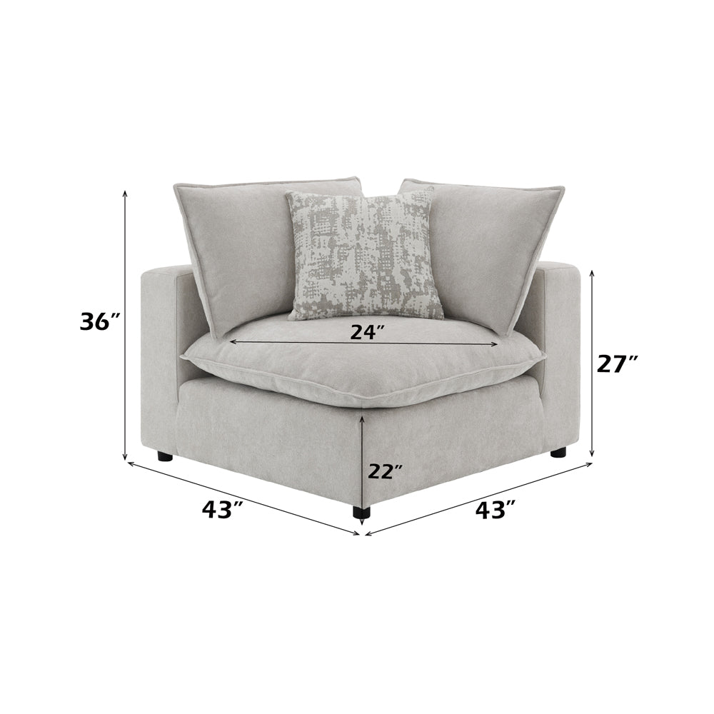 Marisa Modular Wedge w/Pillow