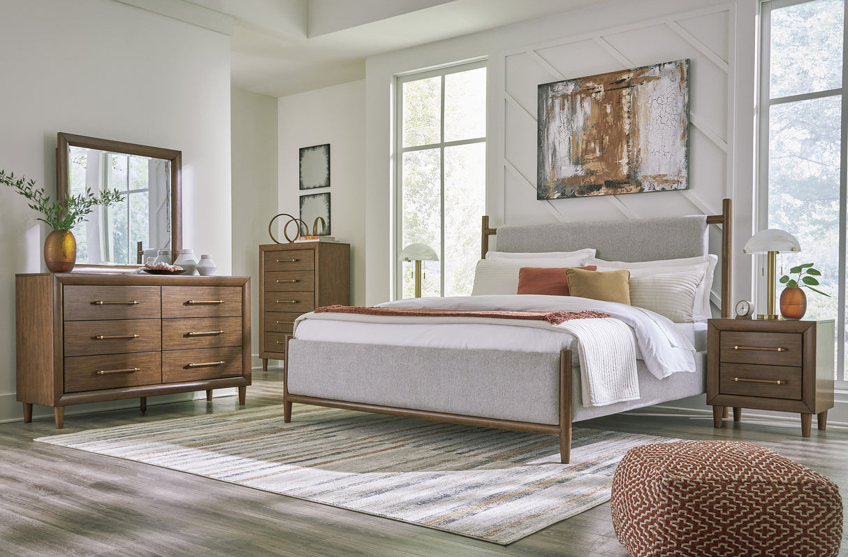 Lyncott Bedroom Set In Brown