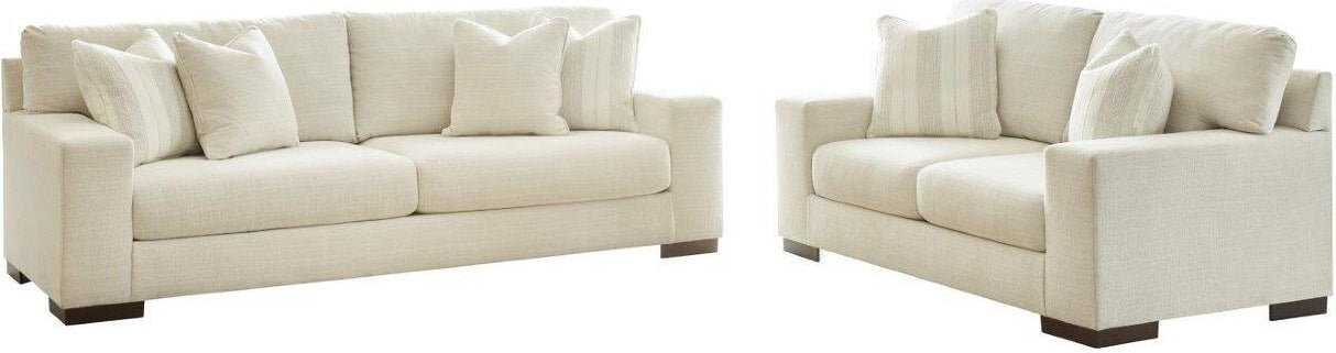Maggie Living Room Set In Birch