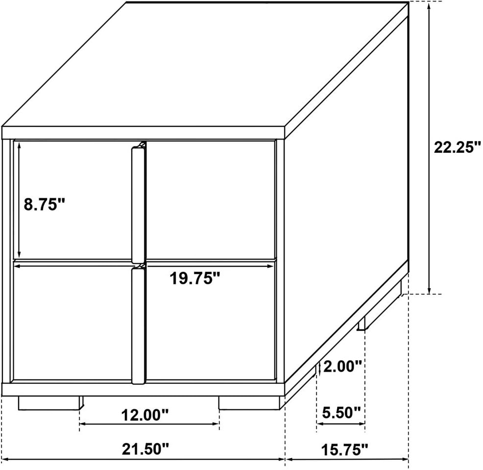Marceline Bedroom Set In Black