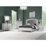 Maverick Panel Bedroom Set In Platinum