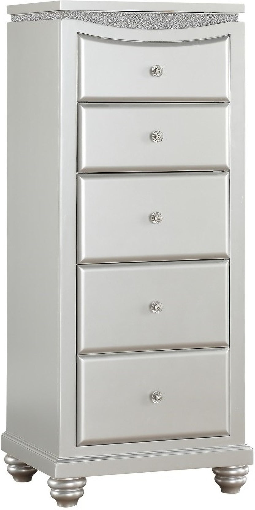 Maverick Panel Bedroom Set In Platinum