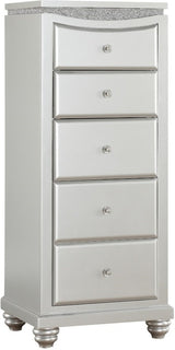 Maverick Panel Bedroom Set In Platinum