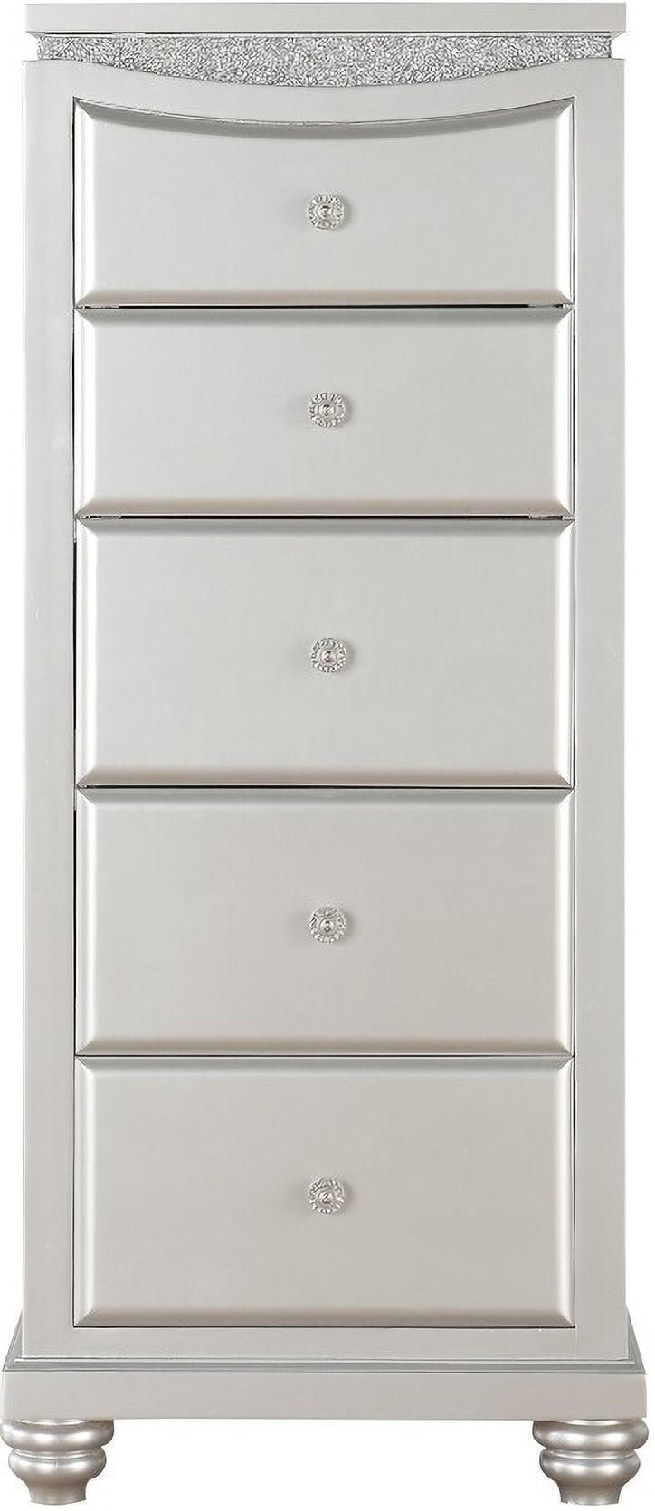 Maverick Panel Bedroom Set In Platinum