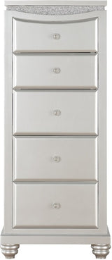 Maverick Panel Bedroom Set In Platinum