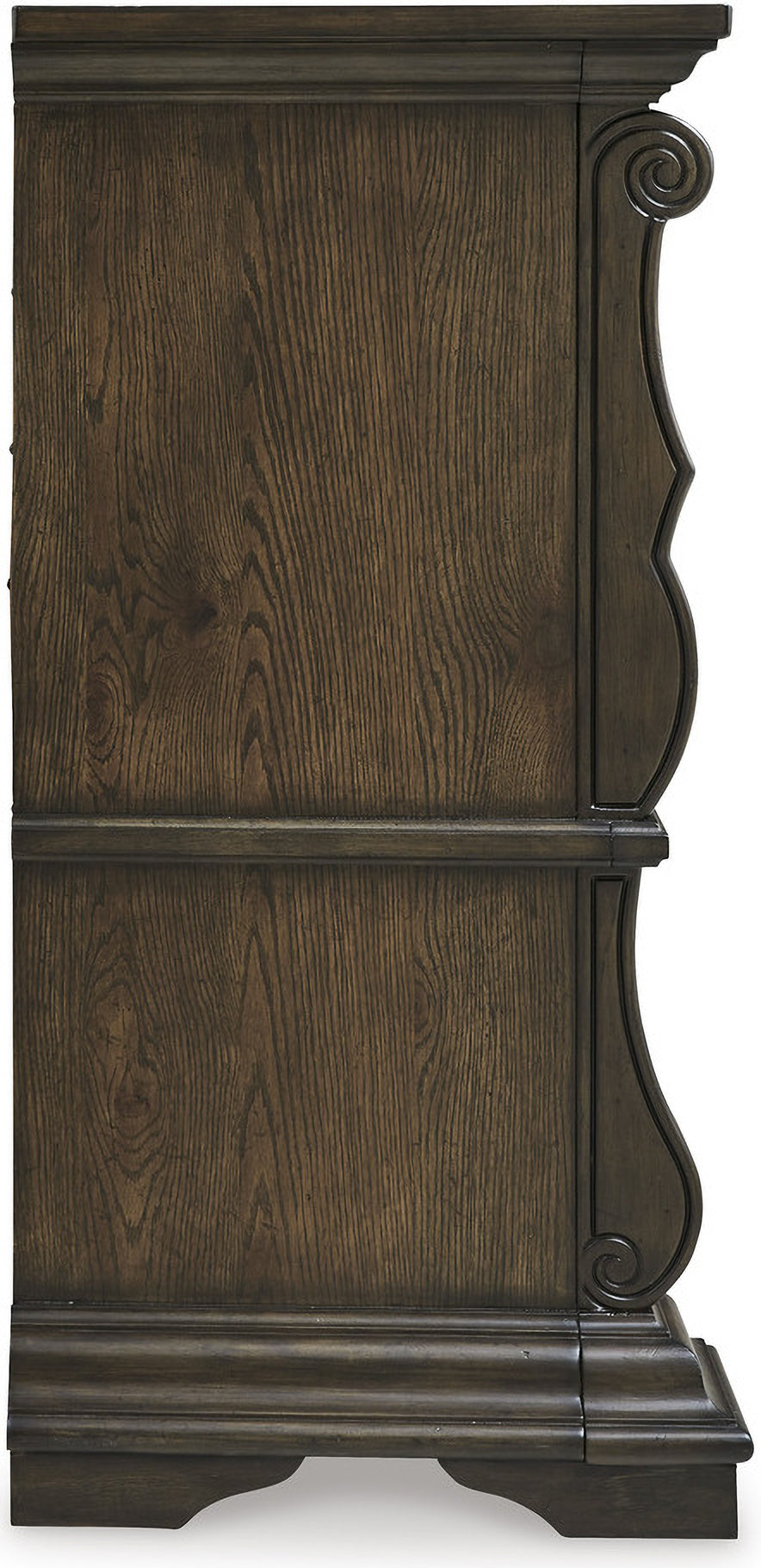 Maylee Bedroom Set In Dark Brown