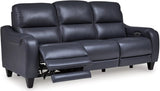 Mercomatic Power Reclining Living Room Set In Ocean