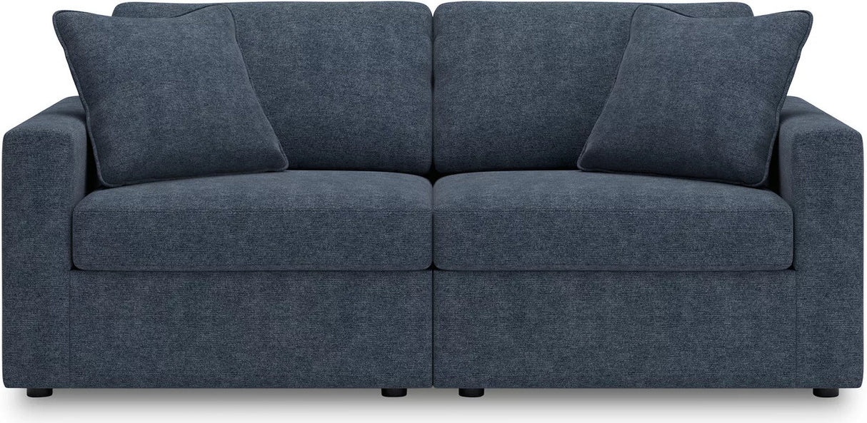 Modmax 3-Piece Sectional Sofa and 2-Piece Sectional Loveseat In Ink