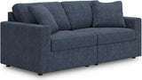 Modmax 3-Piece Sectional Sofa and 2-Piece Sectional Loveseat In Ink